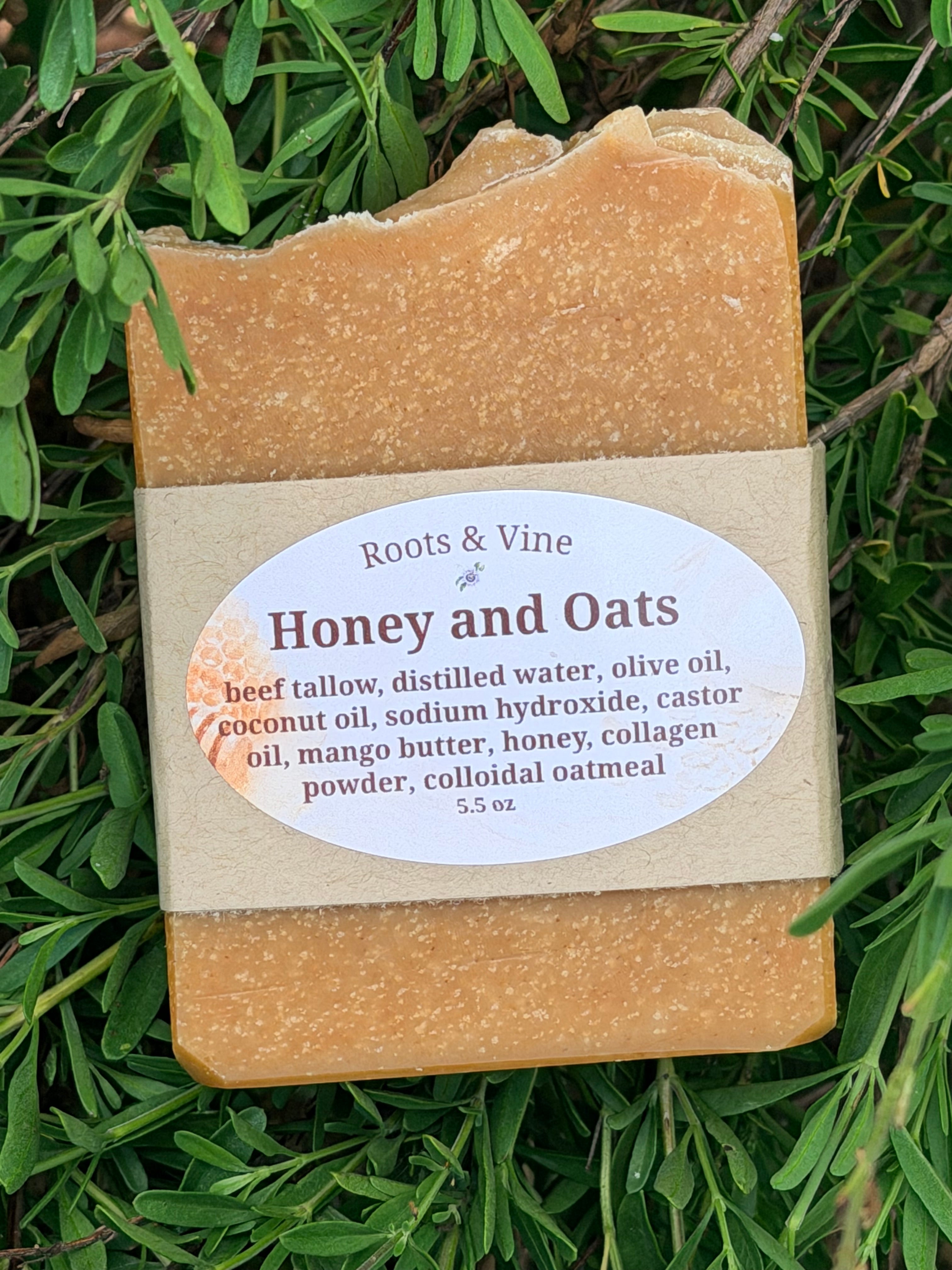 Honey and Oats Soap