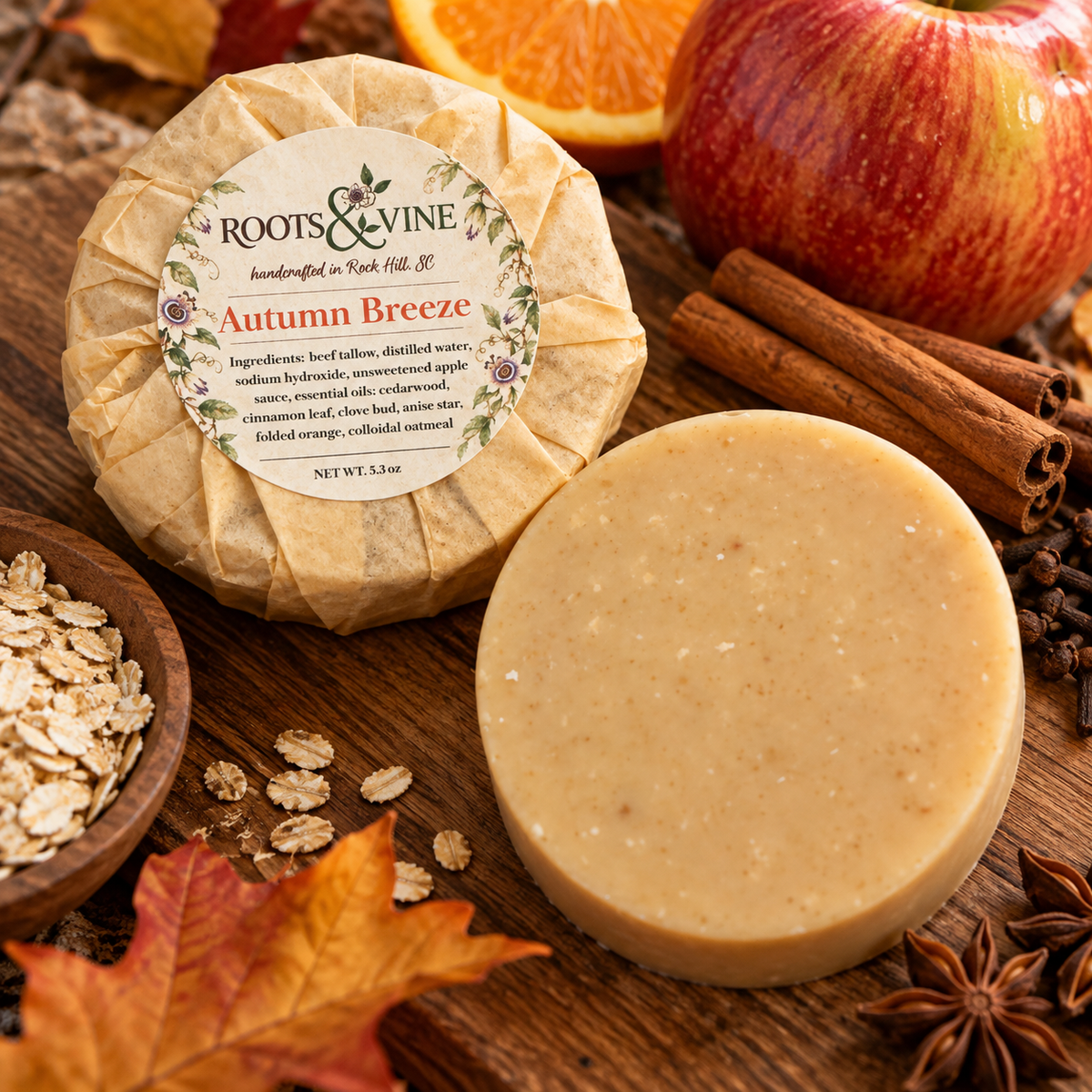 Autumn Breeze Tallow Soap